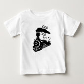 Choo Choo Ik ben 2, 2e Verjaardag Jongen Peuter T- (Voorkant)