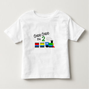 Choo Choo Ik ben 2! Met TREIN Kinder Shirts