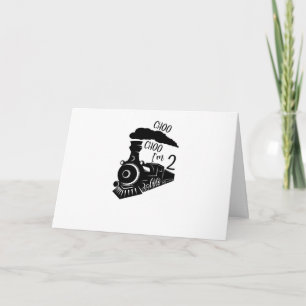 Choo Choo Ik ben 2 Wenskaart Kaart