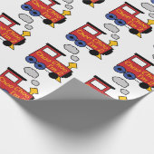 Choo Choo Ik ben twee Cadeaupapier (Hoek)