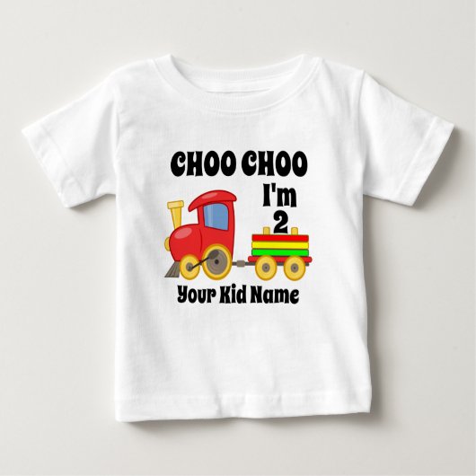 Choo Choo Ik ben twee jaar oude leerling-kinderen, (Voorkant)