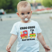 Choo Choo Ik ben twee jaar oude leerling-kinderen,