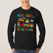 Choo Choo Next Stop Middle School Funny Train Grad T-shirt (Voorkant)