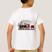 Choo Choo Nummer twee trein T-shirt (Achterkant)