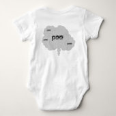 Choo Choo Poo Poo Romper (Achterkant)