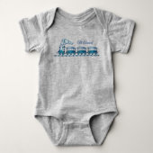 Choo Choo Train Baby Bodysuit (Voorkant)