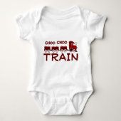 Choo Choo Train Baby Creeper Romper (Voorkant)