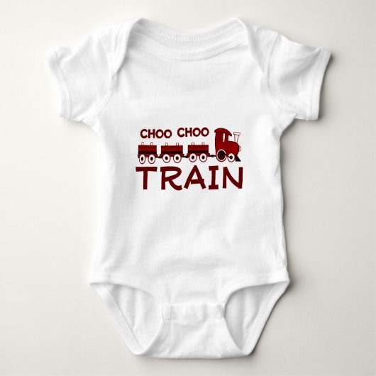 Choo Choo Train Baby Creeper Romper (Voorkant)