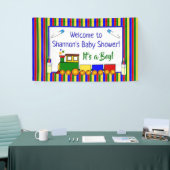 Choo Choo Train Baby shower Banner (Beurs)