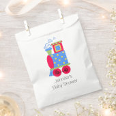 Choo Choo Train Baby shower Favor Bag Bedankzakje (Geknipt)