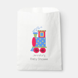 Choo Choo Train Baby shower Favor Bag Bedankzakje