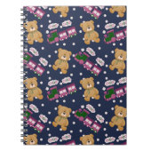 Choo choo train bear notebook notitieboek (Voorkant)