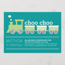 Choo Choo Train Birthday