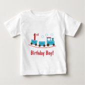 Choo Choo Train Birthday Shirt (Voorkant)