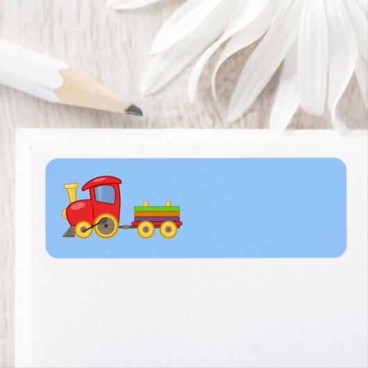 Choo Choo Train Blank Labels (Insitu)