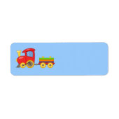 Choo Choo Train Blank Labels (Voorkant)