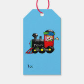 Choo Choo Train Boy Cadeaulabel (Voorkant)