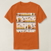 Choo Choo Train Boy Patroon voor Kleine Kinderen 1 T-shirt (Design voorkant)