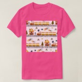 Choo Choo Train Boy Pattern voor Kleine Kinderen T-shirt (Design voorkant)