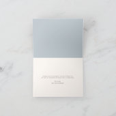 Choo Choo Train Boys Blauw Verjaardagsfeest Bedankkaart (Binnen)