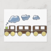 Choo Choo Train Briefkaart (Voorkant)
