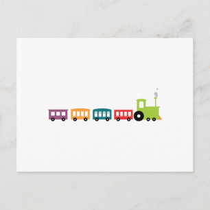 Choo Choo Train Briefkaart