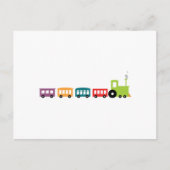 Choo Choo Train Briefkaart (Voorkant)