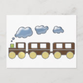 Choo Choo Train Briefkaart (Voorkant)