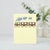 Choo Choo Train Briefkaart (Staand voorkant)