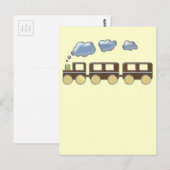 Choo Choo Train Briefkaart (Voorkant / Achterkant)