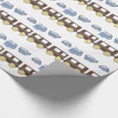 Choo Choo Train Cadeaupapier (Hoek)