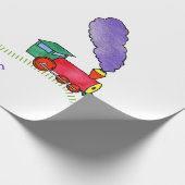 Choo Choo Train Cadeaupapier (Hoek)