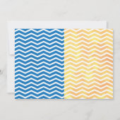 Choo Choo Train & Construction Joint Birthday Kaart (Achterkant)