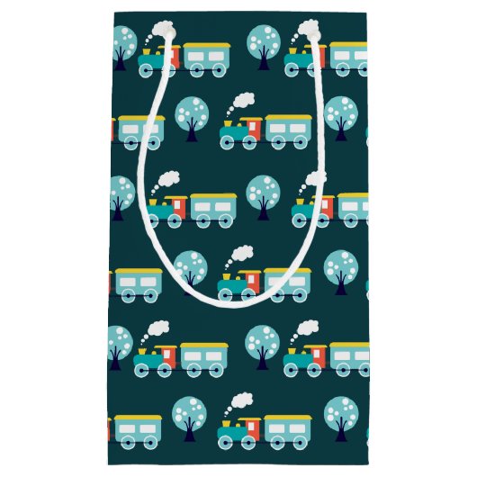 Choo Choo Train Gift Bag Klein Cadeauzakje (Voorkant)