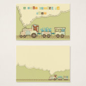 Choo Choo Train Gift Label Visitekaartjes (Voorkant /achterkant)