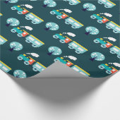 Choo Choo Train Glossy Wrapping Paper, 30 x 6 inch Cadeaupapier (Hoek)