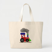 Choo Choo Train Grote Tote Bag (Voorkant)