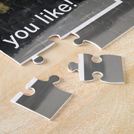 Choo Choo Train Jigzaag Puzzle Legpuzzel (Zijkant)