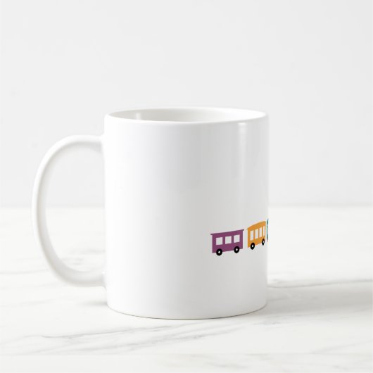 Choo Choo Train Koffiemok (Links)