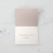 Choo Choo Train Meisjes Roze Verjaardagsfeest Bedankkaart (Binnen)