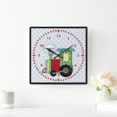 Choo Choo Train Nursery Wall klok (Huis)