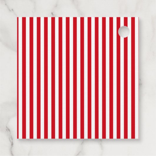 Choo Choo Train Party Favor Cadeau Labels (Achterkant)