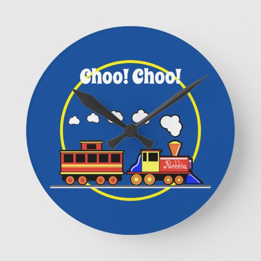 Choo Choo Train Ronde Klok (Voorkant)