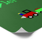 Choo Choo Train Room Sign. Poster (Hoek)