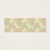 Choo Choo Train Skinny Gift Label 2 Mini Visitekaartjes (Achterkant)