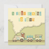 Choo Choo Train Square Aankondiging (Voorkant)