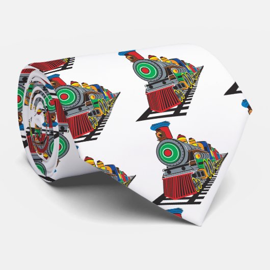 Choo Choo Train Stropdas (Opgerold)