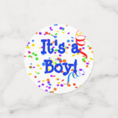 Choo Choo Train Thleys's Baby shower Confetti (Kleine voorkant)