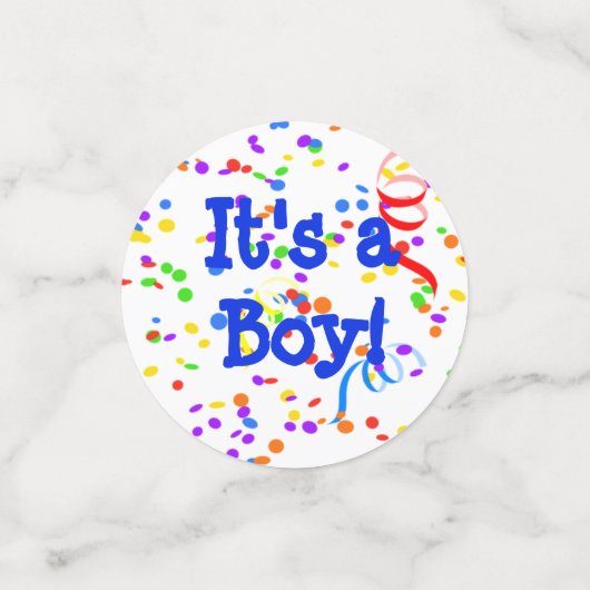 Choo Choo Train Thleys's Baby shower Confetti (Kleine voorkant)