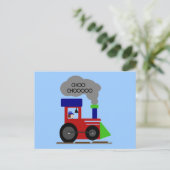 Choo Choo Train tshirts en cadeaus Briefkaart (Staand voorkant)